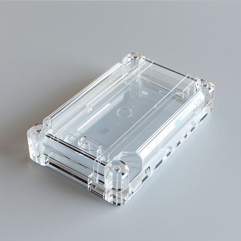 Clear plastic box (1)