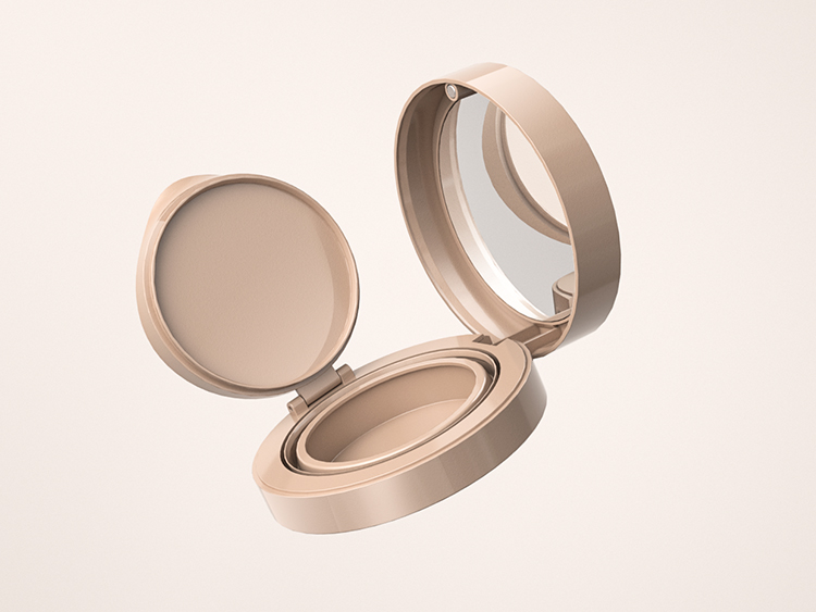 定制氣墊空盒圓形BB霜空盒子