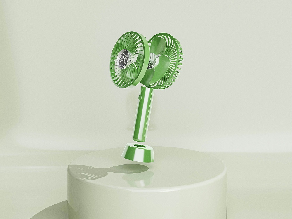 手持制冷風(fēng)扇外殼注塑