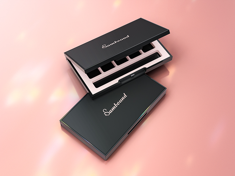 10格高質(zhì)感亞面空眼影盤(pán)包裝定制 10格高質(zhì)感亞面空眼影盤(pán)包裝定制