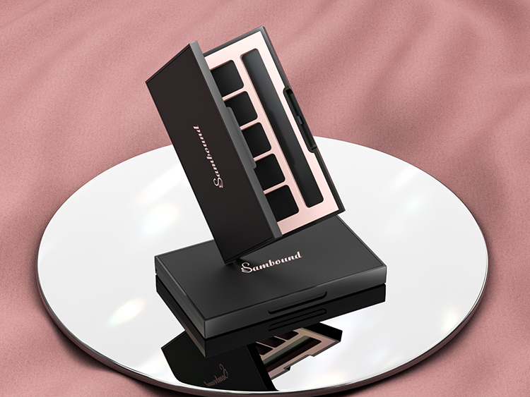 10格高質(zhì)感亞面空眼影盤(pán)包裝定制 10格高質(zhì)感亞面空眼影盤(pán)包裝定制