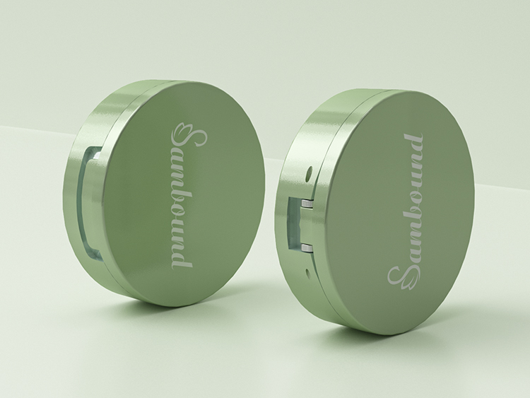 定制定妝粉餅空盒散粉空盒子 定制定妝粉餅空盒散粉空盒子