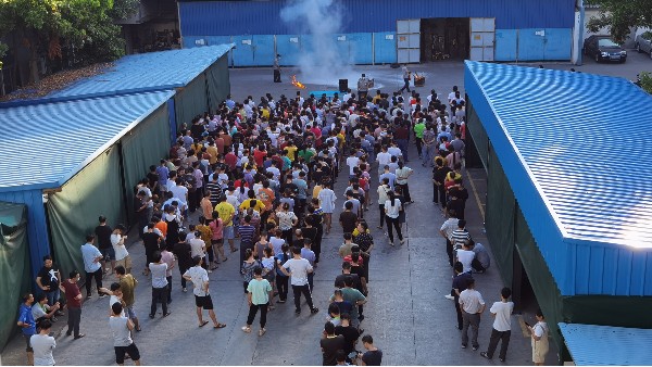 防患于未“燃”，世邦注塑模具制造廠消防演習