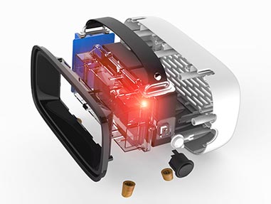 暖風(fēng)機外殼注塑件